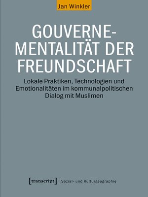 cover image of Gouvernementalität der Freundschaft